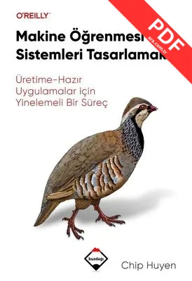 Makine Öğrenmesi Sistemleri Tasarlamak: Üretime - Hazır Uygulamalar İçin Yinelemeli Bir Süreç kitap kapağı