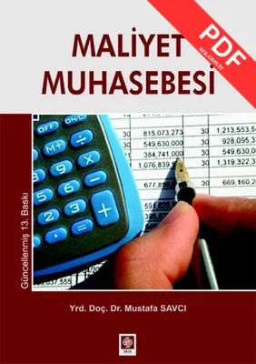 Maliyet Muhasebesi kitap kapağı
