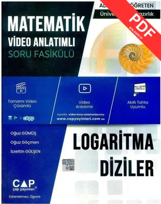 Matematik Logaritma Diziler Konu Anlatımlı Soru Bankası kitap kapağı