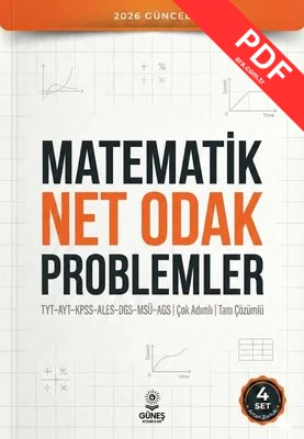 Matematik Net Odak Problemler - TYT AYT KPSS ALES DGS MSÜ AGS 2026 Güncel