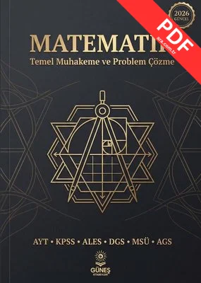 Matematik - Temel Muhakeme ve Problem Çözme AYT KPSS ALES DGS MSÜ AGS