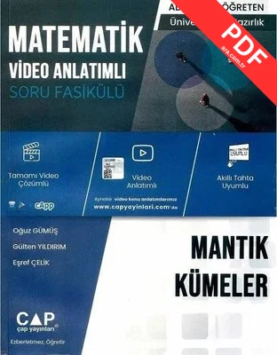 Matematik Mantık ve Kümeler Konu Anlatımlı Soru Bankası kitap kapağı