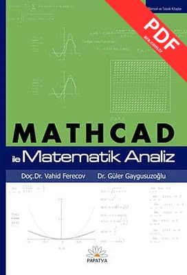 Mathcad ile Matematik Analiz kitap kapağı