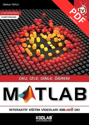 Matlab-61 Eğitim Videosu 74 Uygulama kitap kapağı