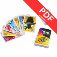 Mattel UNO Flip kılavuz kapağı