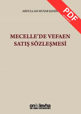 Mecelle'de Vefaen Satış Sözleşmesi kitap kapağı