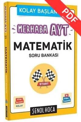 Merhaba AYT Matematik Soru Bankası kitap kapağı