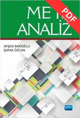 Meta Analiz kitap kapağı