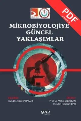 Mikrobiyolojiye Güncel Yaklaşımlar kitap kapağı