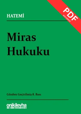 Miras Hukuku kitap kapağı