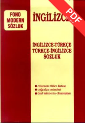 Modern Sözlük (İngilizce/Türkçe - Türkçe/İngilizce) kitap kapağı