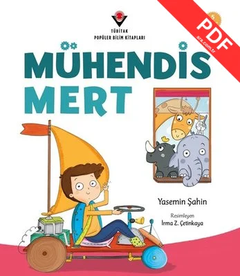 Mühendis Mert kitap kapağı