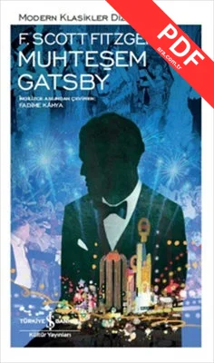 Muhteşem Gatsby kitap kapağı