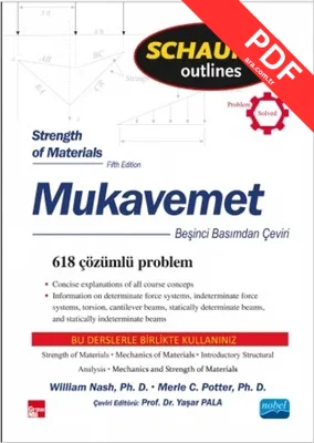 Mukavemet / Strength Of Materials kitap kapağı