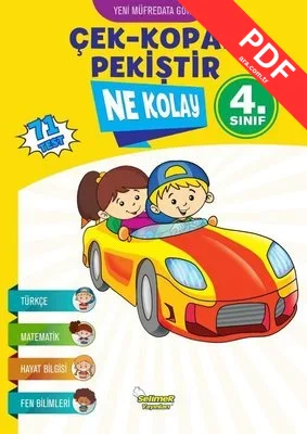 Ne Kolay 4.Sınıf Çek - Kopar - Pekiştir kitap kapağı