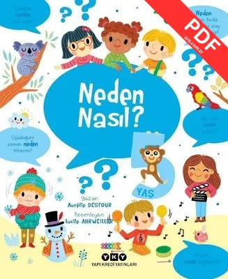 Neden Nasıl? 5 Yaş kitap kapağı