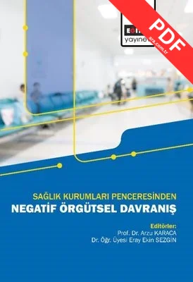 Negatif Örgütsel Davranış - Sağlık Kurumları Penceresinden kitap kapağı