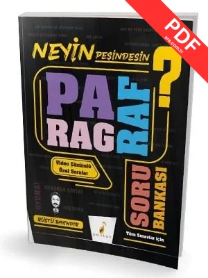 Neyin Peşindesin? Paragraf Soru Bankası - Video Destekli Özel Sorularla kitap kapağı