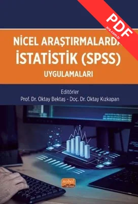 Nicel Araştırmalarda İstatistik (SPSS) Uygulamaları kitap kapağı