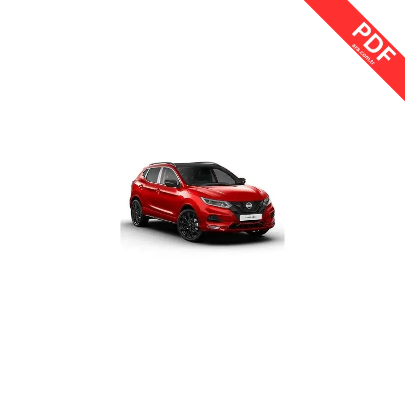 Nissan Qashqai (2011) kılavuz kapağı