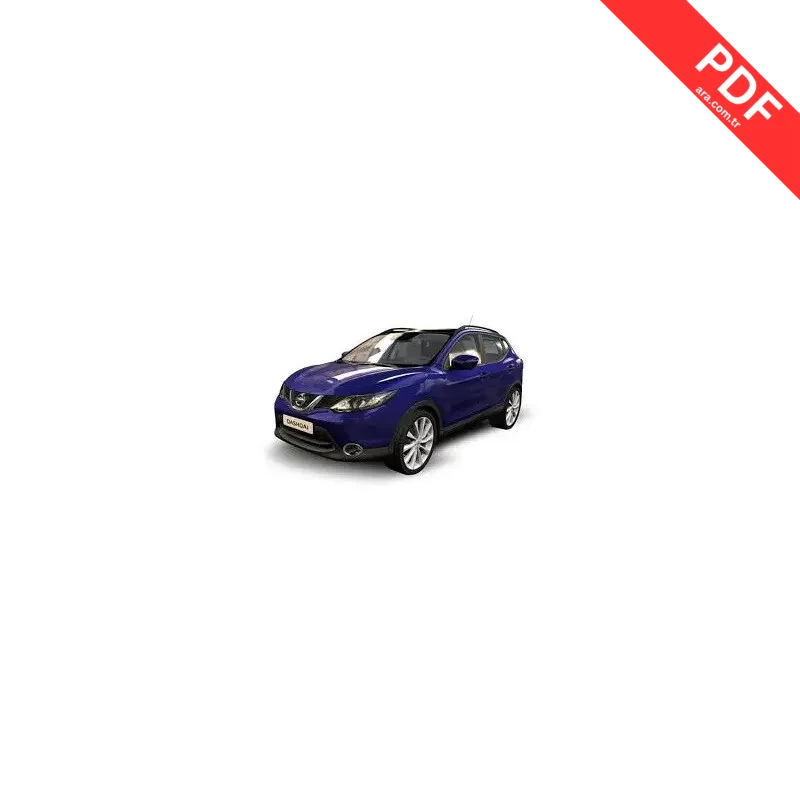 Nissan Qashqai (2017) kılavuz kapağı