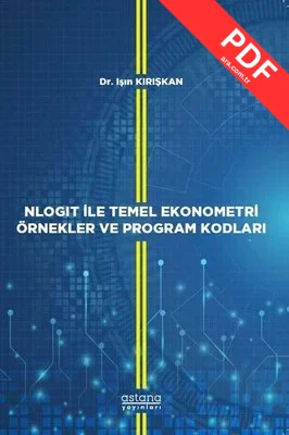 Nlogit ile Temel Ekonometri Örnekler ve Program Kodları kitap kapağı