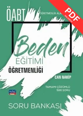 ÖABT Beden Eğitimi - Öğretmenlik Alan Bilgisi - Soru Bankası kitap kapağı