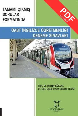 ÖABT İngilizce Öğretmenliği Deneme Sınavı kitap kapağı