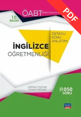 ÖABT İngilizce Öğretmenliği - Detaylı Konu Anlatımı kitap kapağı