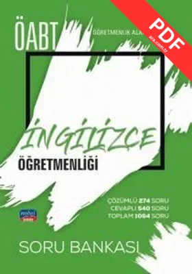 ÖABT İngilizce Öğretmenliği - Soru Bankası kitap kapağı