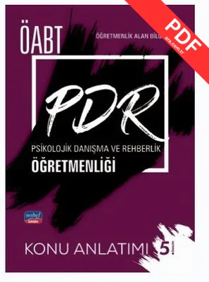 ÖABT Psikolojik Danışma Ve Rehberlik Öğretmenliği - Detaylı Konu Anlatımı kitap kapağı