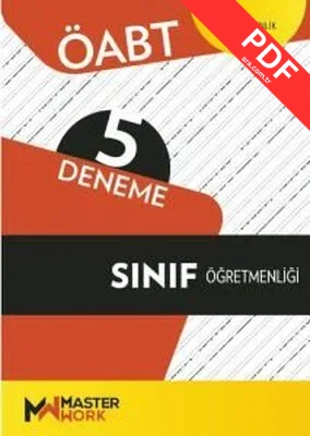 ÖABT Sınıf Öğretmenliği - 5 Deneme kitap kapağı