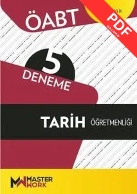 ÖABT Tarih Öğretmenliği - 5 Deneme kitap kapağı