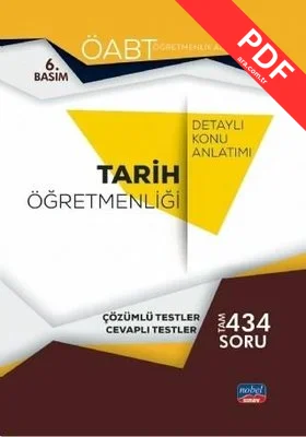 ÖABT Tarih Öğretmenliği - Detaylı Konu Anlatımı kitap kapağı