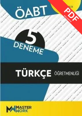 ÖABT Türkçe Öğretmenliği - 5 Deneme kitap kapağı
