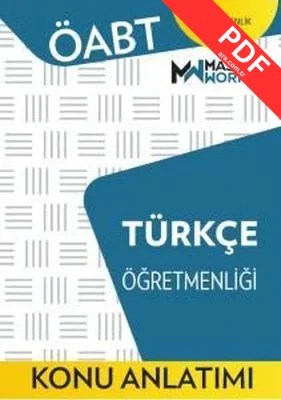 ÖABT Türkçe Öğretmenliği - Konu Anlatımı kitap kapağı