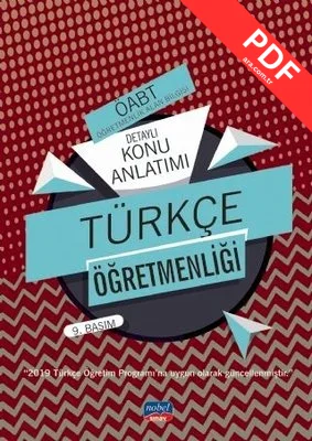 ÖABT Türkçe Öğretmenliği-Öğretmenlik Alan Bilgisi-Detaylı Konu Anlatımı kitap kapağı