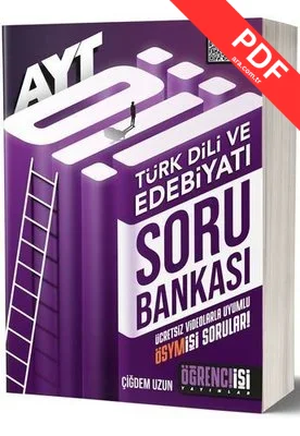 Öğrenci İşi Yayınlar AYT Türk Dili Ve Edebiyatı Soru Bankası kitap kapağı