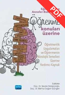 Öğrenme Konuları Üzerine - Eğitimciler ve Anne-Babalar İçin kitap kapağı