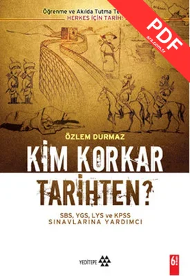 Öğrenme ve Akılda Tutma Teknikleriyle Herkes İçin Tarih - Kim Korkar Tarihten kitap kapağı