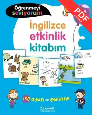 Öğrenmeyi Seviyorum-İngilizce Etkinlik Kitabım 3-6 Yaş kitap kapağı