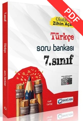 Oksijen 7. Sınıf Türkçe Soru Bankası kitap kapağı