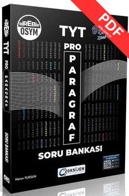 Oksijen TYT Pro Paragraf Soru Bankası kitap kapağı