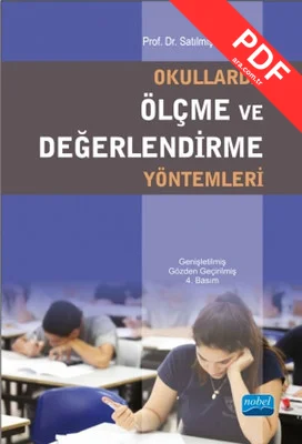 Okullarda Ölçme ve Değerlendirme Yöntemleri kitap kapağı