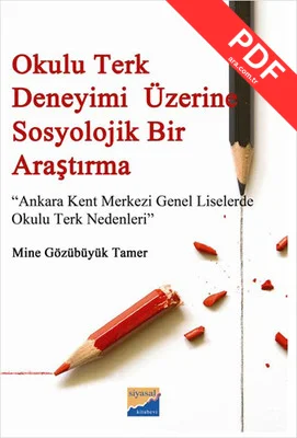 Okulu Terk Deneyimi Üzerine Sosyolojik Bir Araştırma kitap kapağı
