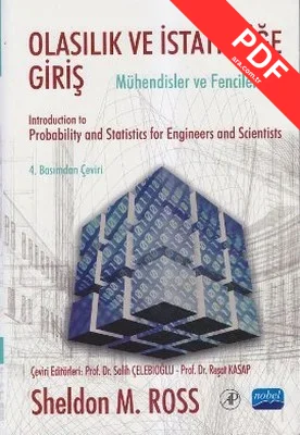 Olasılık ve İstatistiğe Giriş kitap kapağı
