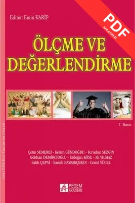 Ölçme ve Değerlendirme (Pembe Kapak) kitap kapağı