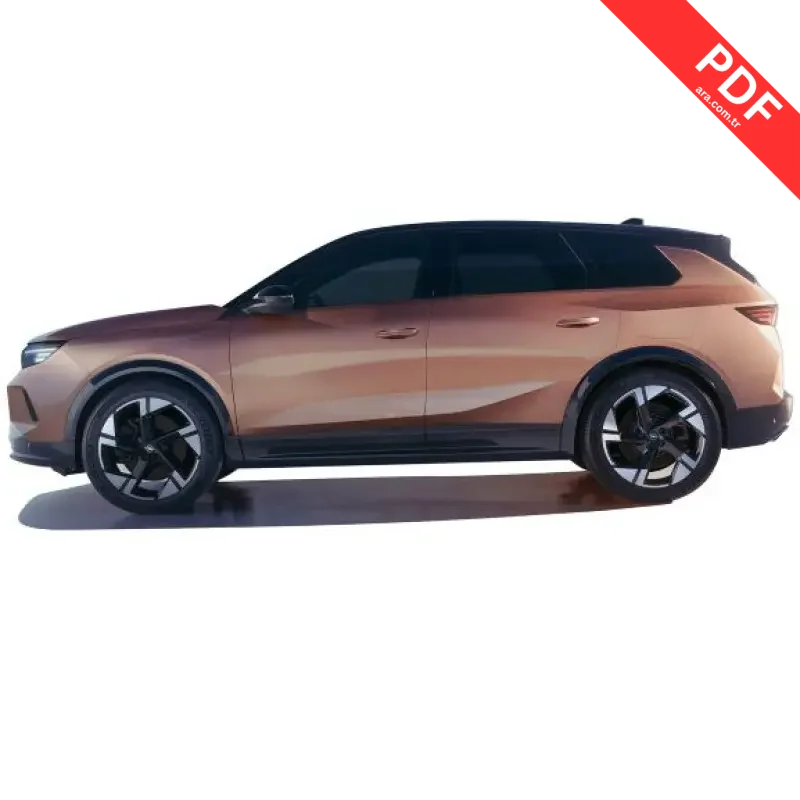 Opel Grandland (2024) kılavuz kapağı
