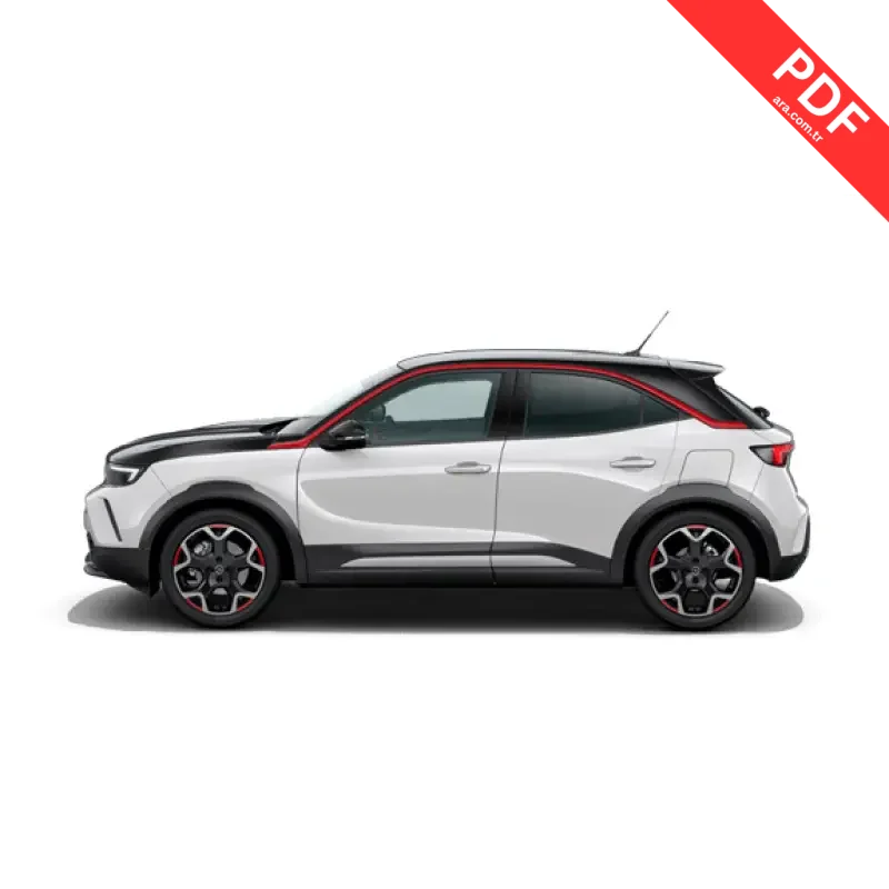 Opel Mokka (2024) kılavuz kapağı