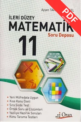 Oran 11. Sınıf Matematik Soru Deposu kitap kapağı